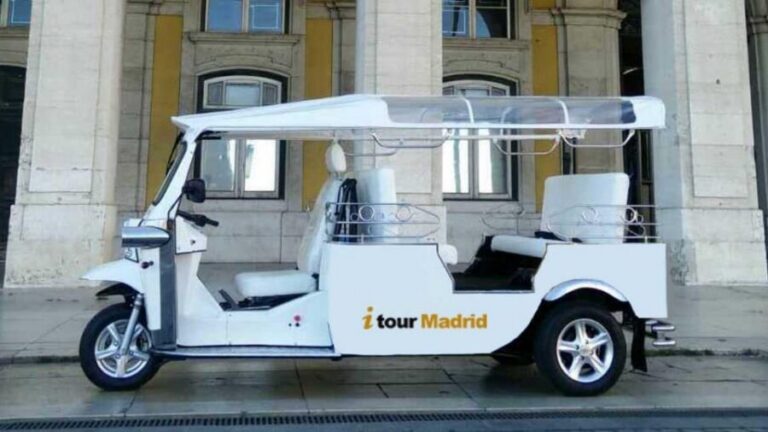 Madrid: City Highlights Tuk Tuk Tour - Your Route Starts in Los Jerónimos, Then Hits the Big Icons