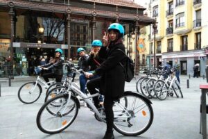 Madrid Fun and Sightseeing Bike Tour - Riding Smart in a City Where Bike Lanes Share Space