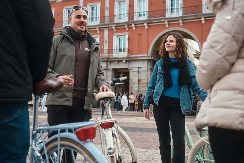 Madrid: Highlights Guided Vintage Bike Tour and Tapas Option - Casa de Cervantes: turning a name into a setting