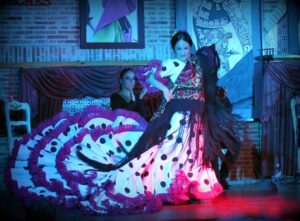 Madrid: Los Porches Flamenco Show with Tapas and Wine Ticket - Your 2-hour rhythm: greeting, tapas and wine, then live flamenco