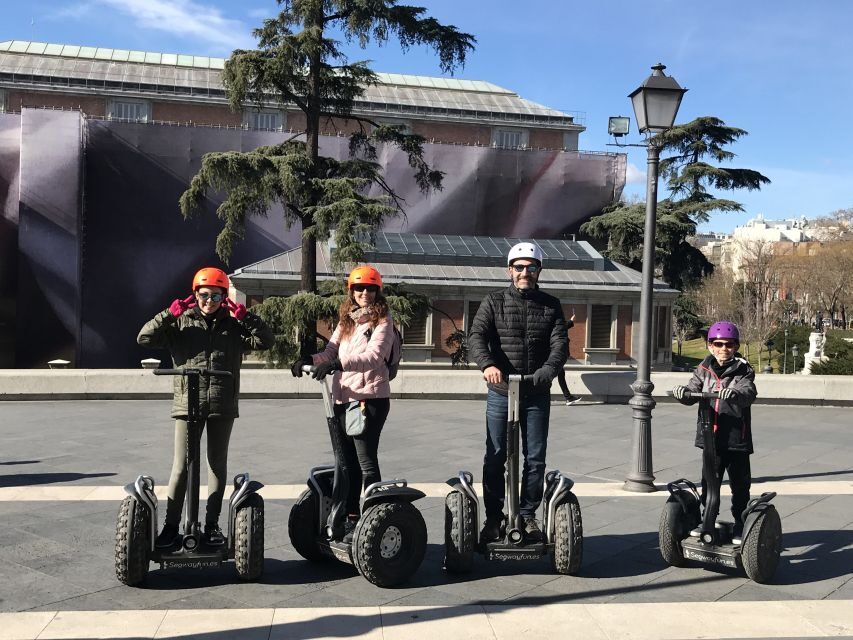 Madrid Private Segway tour. Retiro Park - Centro Historico - First stop: training and the stuff you do before riding
