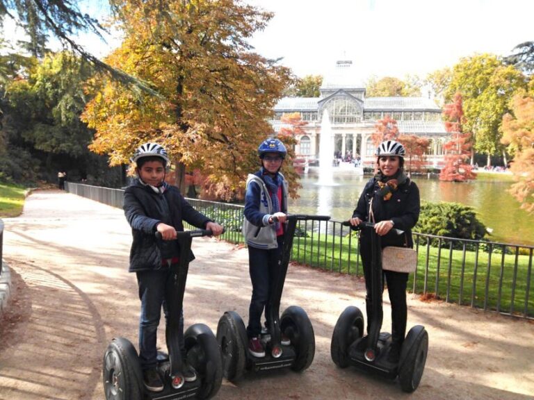 Madrid: Retiro Park 1.5-Hour Segway Tour - From Barrio de las Letras toward the Prado area: getting Madrid context on wheels
