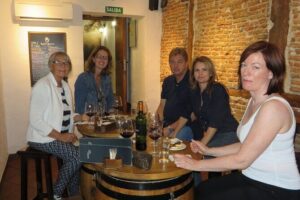Madrid Small Group Tapas Tour at 4 Venues -Lunch or Dinner - Royal Palace area tapas: wine + classics in a short walk