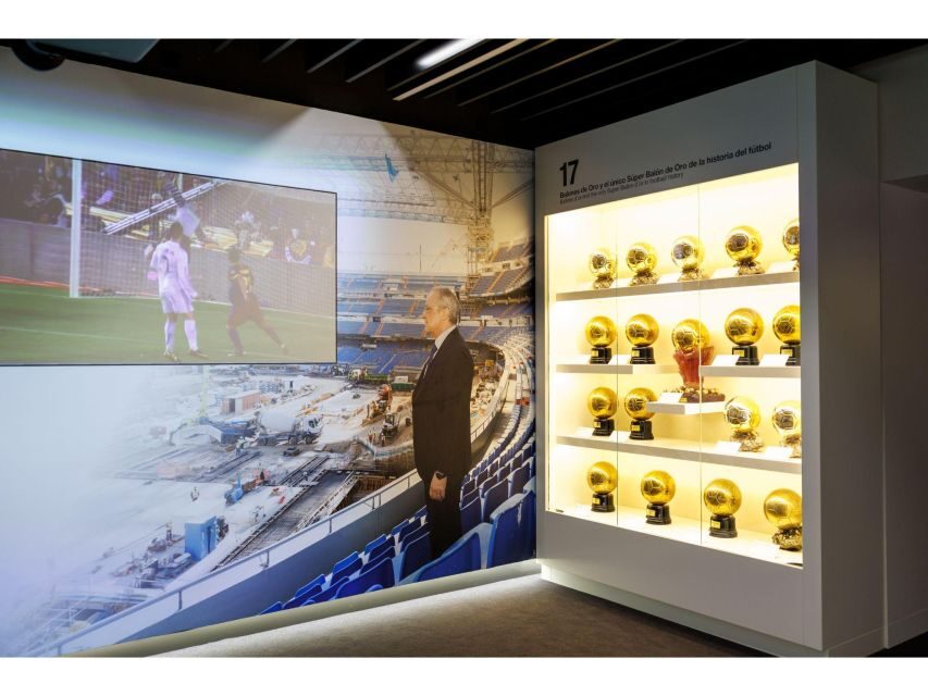 Madrid: Tour Bernabéu Entry Ticket - Panoramic views: get your bearings before the corridors