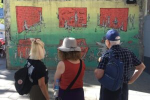 Street Art Guided Tour in Madrid - La Neomudéjar: From a Power Plant to a Protest Stage