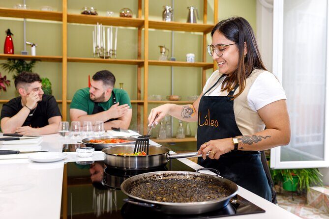 Tapas & Paella Cooking Class in Madrid with a Professional Chef - The Dishes You’ll Make: Croquettes, Russian Salad, Black Rice, and Ajoarriero Cod