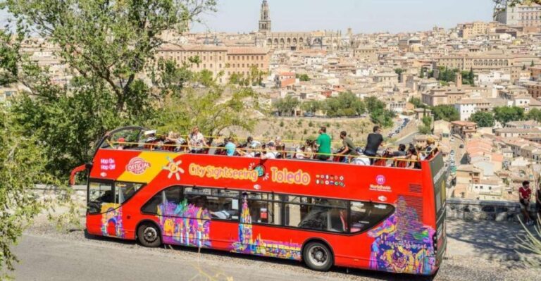 Toledo: City Sightseeing Hop-On Hop-Off Bus Tour & Extras - Using the 24-hour pass like a local: timing and route strategy